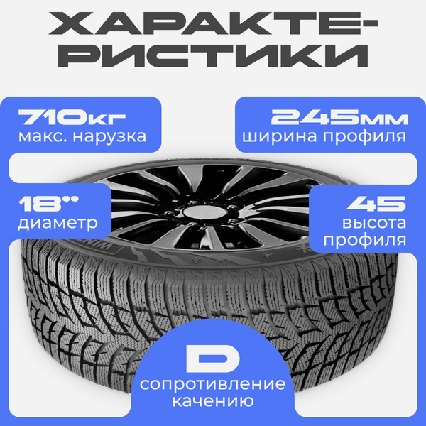 Изображение товара Зимняя шина Headway HW508 245/45R18 96H