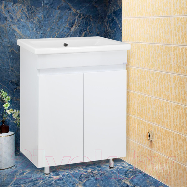 Изображение товара Тумба под умывальник Doratiz Аква / 60 9911.195 (белый)