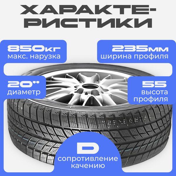 Изображение товара Зимняя шина Headway HW505 235/55R20 102H