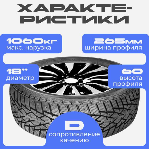 Изображение товара Зимняя шина Headway HW503 265/60R18 110Q