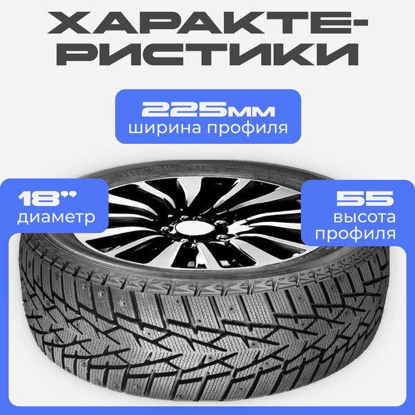 Изображение товара Зимняя шина Headway HW503 225/55R18 98T