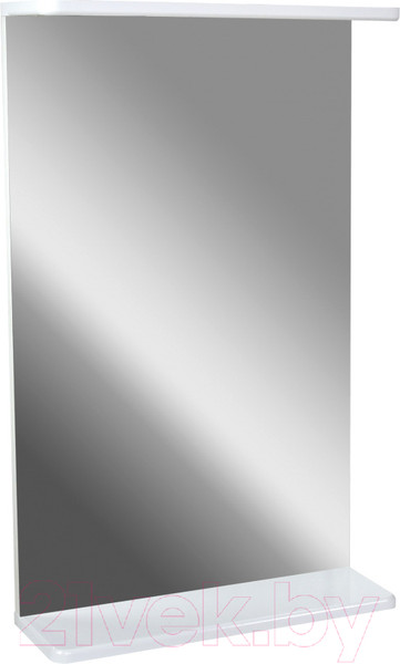 Изображение товара Зеркало Doratiz Лайт 50 / 2711.105 (с полкой,белый)
