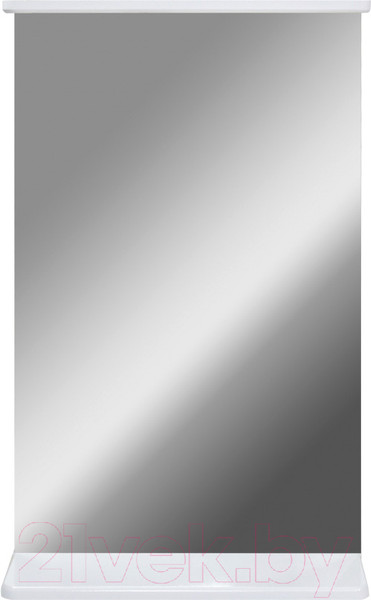 Изображение товара Зеркало Doratiz Лайт 50 / 2711.105 (с полкой,белый)
