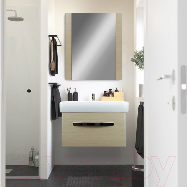 Изображение товара Тумба под умывальник Doratiz Коралл 60 / 9912.820C (светлый дуб)