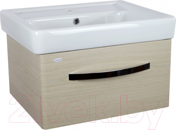 Изображение товара Тумба под умывальник Doratiz Коралл 60 / 9912.820C (светлый дуб)