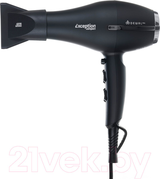 Изображение товара Профессиональный фен Dewal Exception Compact / 03-114 (черный)