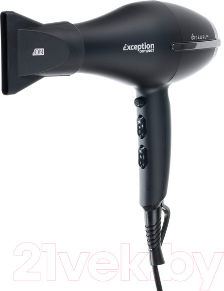 Изображение товара Профессиональный фен Dewal Exception Compact / 03-114 (черный)