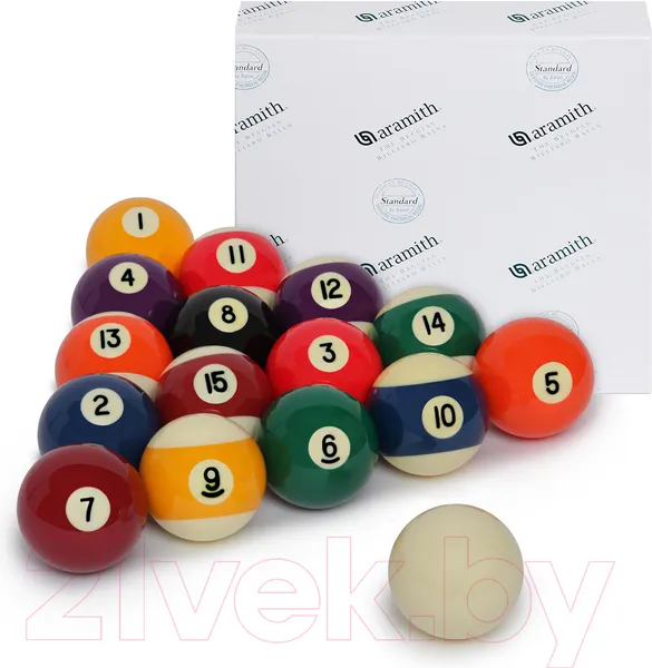 Изображение товара Набор бильярдных шаров Aramith Standard Pool 57.2мм