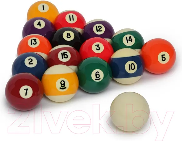 Изображение товара Набор бильярдных шаров Aramith Standard Pool 57.2мм