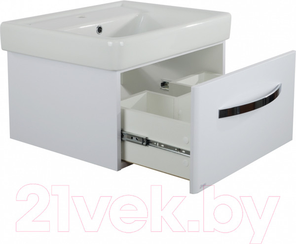 Изображение товара Тумба под умывальник Doratiz Коралл 60 / 9912.817C (белый)