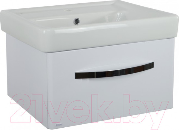 Изображение товара Тумба под умывальник Doratiz Коралл 60 / 9912.817C (белый)