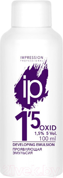 Изображение товара Эмульсия для окисления краски Impression Professional Oxid 5 Vol 1.5% (100мл)