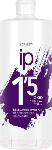 Изображение товара Эмульсия для окисления краски Impression Professional Oxid 5 Vol 1.5% (900мл)