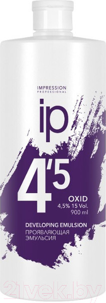 Изображение товара Эмульсия для окисления краски Impression Professional Oxid 15 Vol 4.5% (900мл)