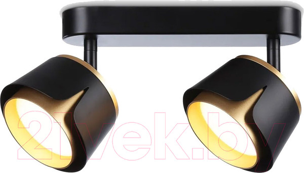Изображение товара Спот Ambrella Techno Spot TN71231/2 BK/GD (черный/золото)