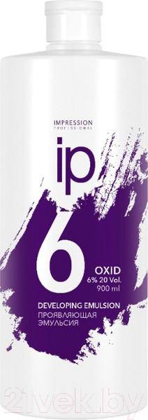 Изображение товара Эмульсия для окисления краски Impression Professional Oxid 20 Vol 6% (900мл)