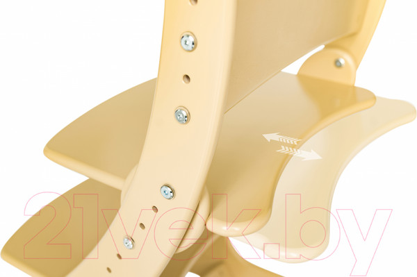 Изображение товара Стул детский Друг Кузя Растущий Павлин (бежевый)