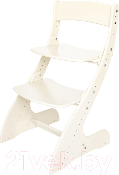 Изображение товара Стул детский Друг Кузя Растущий Павлин (слоновая кость)