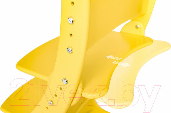 Изображение товара Стул детский Друг Кузя Растущий Павлин (желтый)