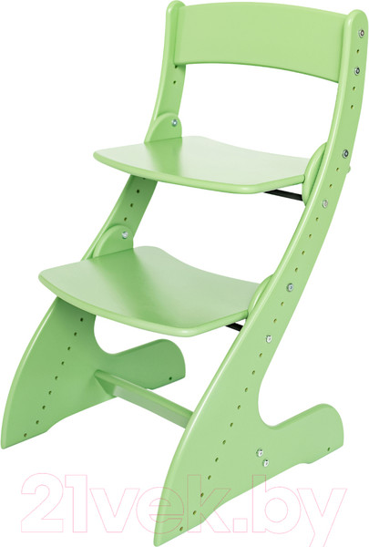 Изображение товара Стул детский Друг Кузя Растущий Павлин (оливковый)