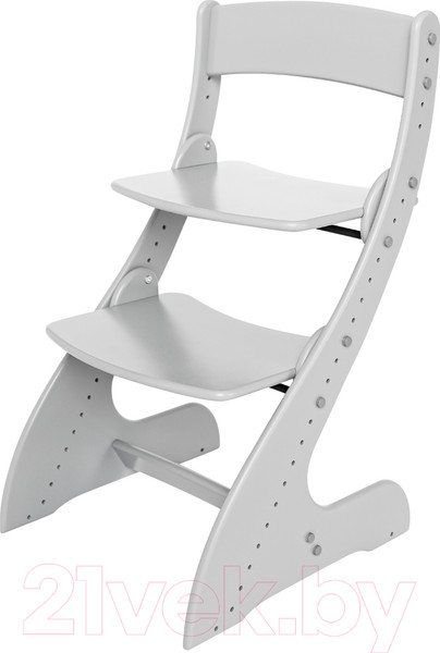 Изображение товара Стул детский Друг Кузя Растущий Павлин (серый)