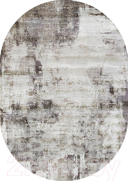 Изображение товара Коврик Safyun Victoria HL600-CREAM-BROWN-OVAL (0.8x1.5 )