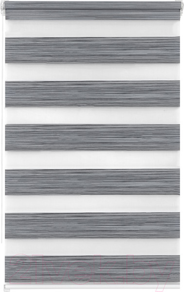 Изображение товара Рулонная штора Lm Decor ДН LB 21-01 120x170 (черно-серый)