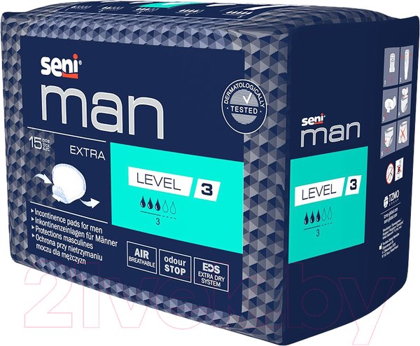Изображение товара Прокладки урологические Seni Man Extra Level 3 (15шт)