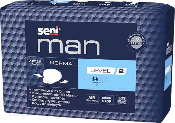 Изображение товара Прокладки урологические Seni Man Normal Level 2 (15шт)