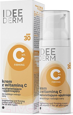 Изображение товара Крем для лица Farmona Idee Derm Осветляющий и укрепляющий с витамином С SPF 30 (50мл)