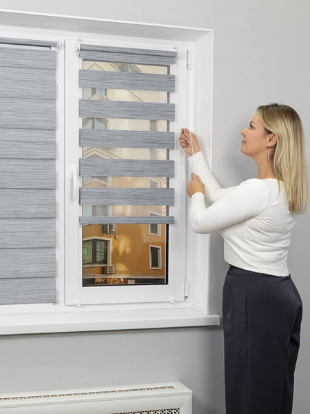 Изображение товара Рулонная штора Lm Decor ДН LB 22-08 130x170 (стальной)