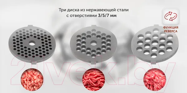 Изображение товара Мясорубка электрическая StarWind SMG-5550 (белый)