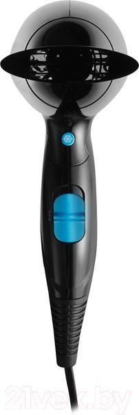 Изображение товара Компактный фен StarWind SHD 7066  (черный/синий)