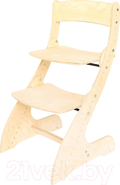 Изображение товара Стул детский Друг Кузя Растущий Павлин (без покраски)