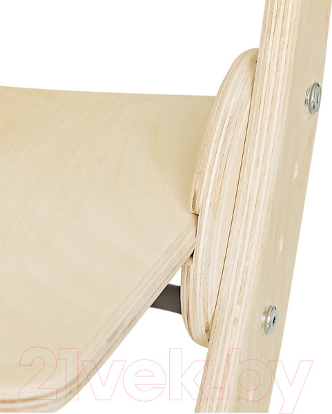 Изображение товара Стул детский Друг Кузя Растущий Павлин (без покраски)