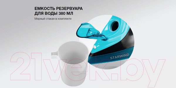 Изображение товара Утюг StarWind SIR2652 (бирюзовый/черный)