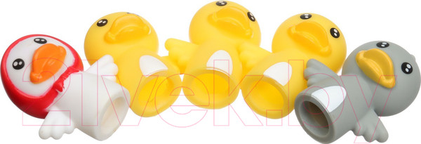 Изображение товара Набор игрушек для ванной Крошка Я Пальчиковый театр. Уточки / 9447778 (5шт)