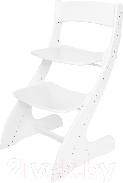 Изображение товара Стул детский Друг Кузя Растущий Павлин (белый)