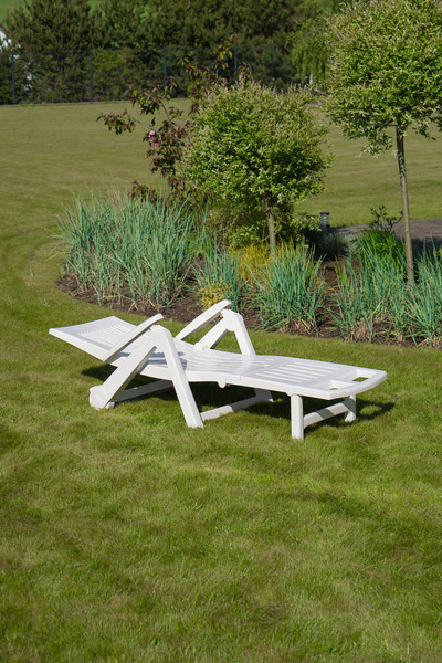 Изображение товара Складной шезлонг Ipae Progarden Zircone / ZIR18CB2 (белый)