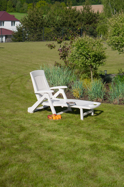 Изображение товара Складной шезлонг Ipae Progarden Zircone / ZIR18CB2 (белый)