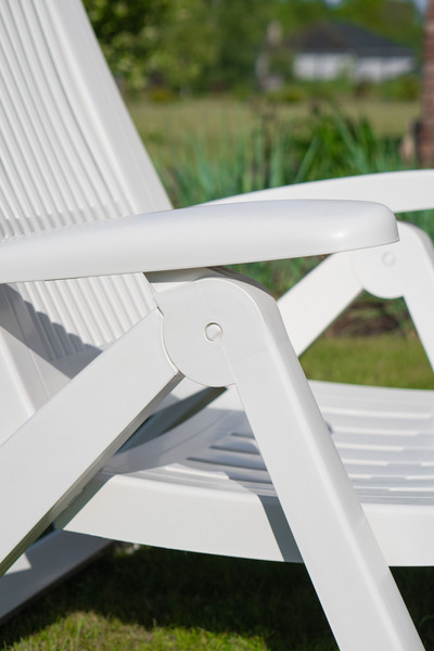 Изображение товара Складной шезлонг Ipae Progarden Zircone / ZIR18CB2 (белый)