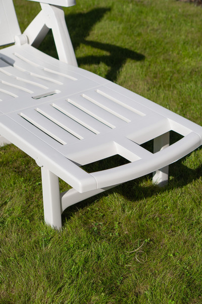 Изображение товара Складной шезлонг Ipae Progarden Zircone / ZIR18CB2 (белый)