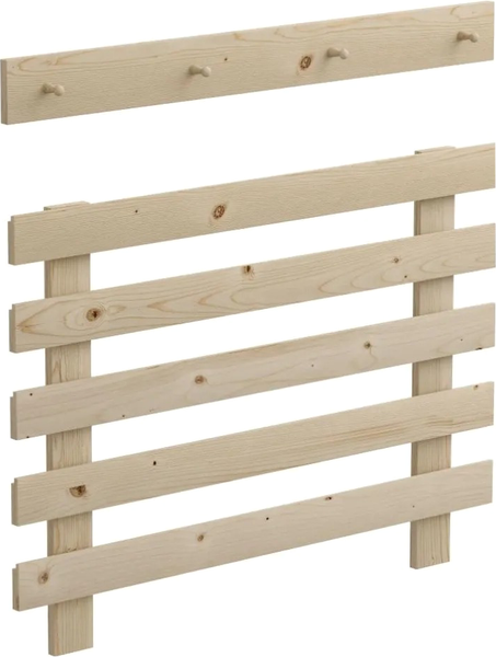 Изображение товара Вешалка для одежды Домаклево Тетрис (сосна/натуральный)