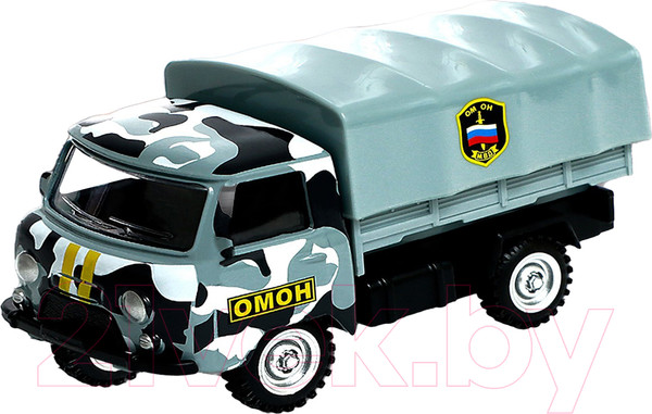 Изображение товара Масштабная модель автомобиля Автоград УАЗ 452. Омон 1501-222 / 9318112