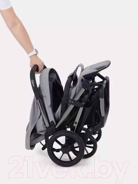 Изображение товара Детская прогулочная коляска Rant Pixel / RA401  (Classic Grey)