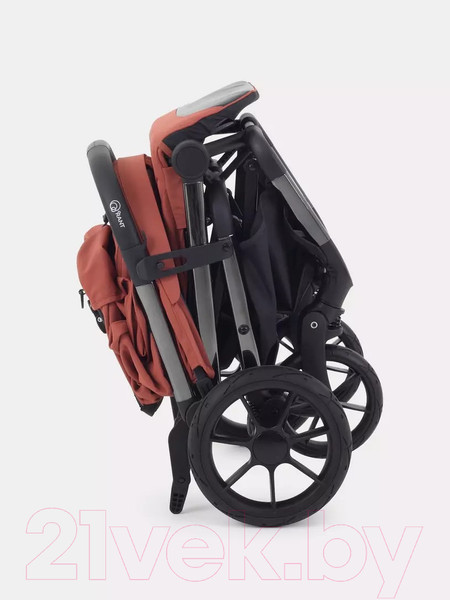 Изображение товара Детская прогулочная коляска Rant Pixel / RA401  (Maroon Brown)