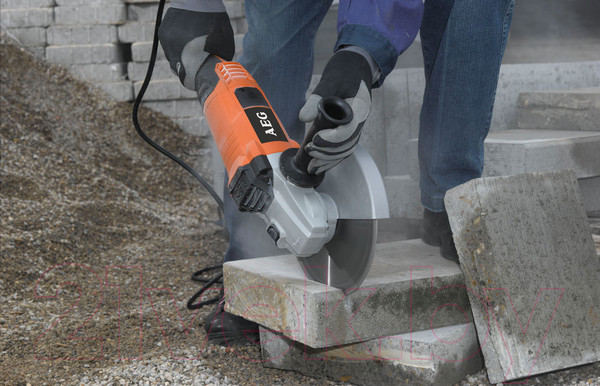 Изображение товара Профессиональная угловая шлифмашина AEG Powertools AEG WS 22-230 DMS / 4935431730