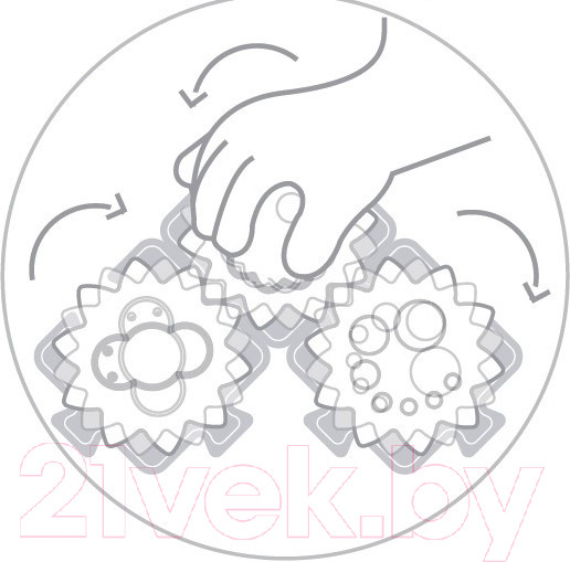 Изображение товара Развивающая игра Plan Toys Шестеренки / 5636