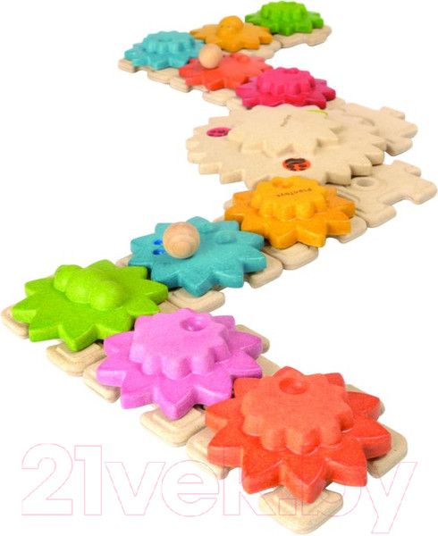 Изображение товара Развивающая игра Plan Toys Шестеренки / 5636