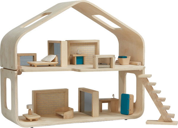 Изображение товара Кукольный домик Plan Toys С мебелью / 7122